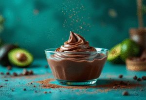 Mousse de Chocolate com Abacate